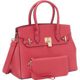 Mara Satchel With Matching Wallet