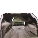 11" Mini Leather Duffle Handbag