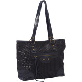 Woven Italian Leather Tote