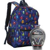 17" Backpack with Headphones