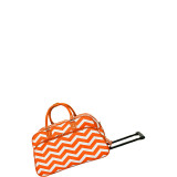 Chevron 21" Rolling Duffel Bag