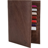 Safe ID Leather Passport Wallet