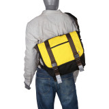 Lorimer Matte Vinyl Messenger Bag (M)