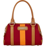 Doctor Bag Stripe Satchel