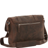 Full Grain Leather Casual Messenger Bag
