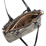 Alena Zebra Print Shoulder Bag