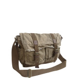 Vintage Style Large Canvas Messenger Bag