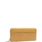 Donington Gold Zip Clutch Wallet