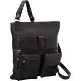 4 Pocket Leather Crossbody
