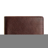 Vespucci Buffalo Leather Slim Bifold Wallet