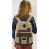 Indie Canvas School/Hiking/Cycling Backpack