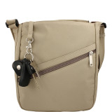 Anti-Theft Large U-Shape with Flap Shoulder Bag