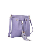 Crossbody bag with fringe details