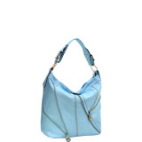 Zipper Front Hobo