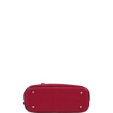 Caroline Croco Structured Satchel