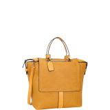 Buffalo Leather Work Tote Bag