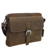 13" Leather Messenger Bag