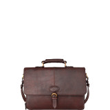 Parker Leather Medium Briefcase