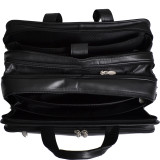 Walton Leather 17" Expandable Laptop Case