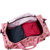 Horses in Pink Weekender Duffel