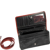 Bi-fold Crossbody Wallet