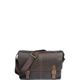 Hendrix Double Buckle Laptop Messenger