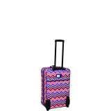 Chevron Multi 3-Piece Expandable Upright Luggage Set