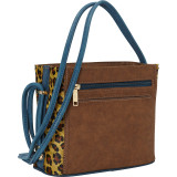 Animal Print Convertible Crossbody