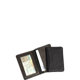 Leather Buffalo Gusseted Leather Business Card Case