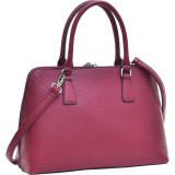 Buffalo Faux Leather Zip-Around Handbag