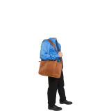 Leather Buffalo Valley 15" Leather Briefcase