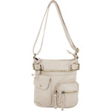 Vintage Stiella Multi-Pocket Crossbody