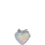 Mini Iridescent Heart Crossbody