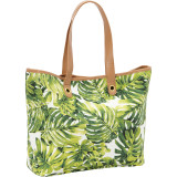 Leaf Canvas Print Tote