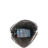 8" Leather Parent-Child Shoulder/Waist Bag