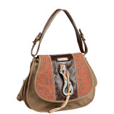 Naomi Neutral Works Messenger Bag