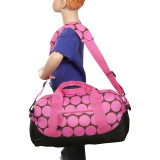 Big Dots - Pink Duffel Bag