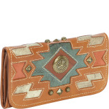 Zuni Passage Ladies Tri-Fold Wallet