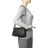 Small Two Top Zip Handbag