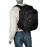 新秀丽(Samsonite)经典双肩包 电脑背包 18英寸 黑色 黑色 18英寸