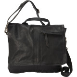 Black Leather Cross Body Bag