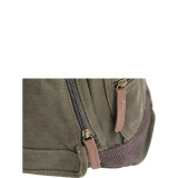 Washed Canvas Leisure Messenger Bag