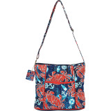 I Love Summer Coated Foiled Canvas Crossbody