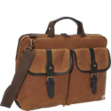 Waxed Knickerbocker Laptop Bag (15")