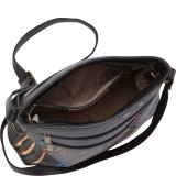 Hand Painted Leather Medium Crossbody