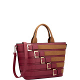 Medium Tote with Buckle Details