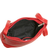 Zip Top Shoulder Bag