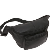 Jumbo Size Leather Fanny Pack