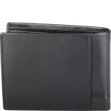 Mens Leather Bifold Wallet with Removable Credit Card Case