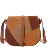 Daisy Patchwork Saddle Bag